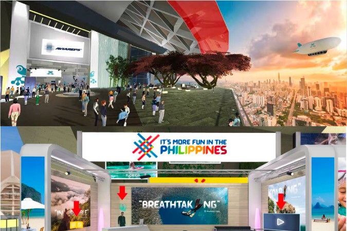 PDOT Booth at AVIAREPS Virtual Travel Fair