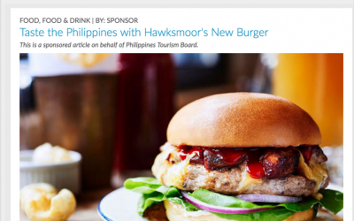 Londonist Feature: Taste the Philippines with Hawksmoor's New Burger